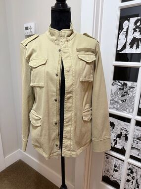 Anine Bing Beige Utility Jacket